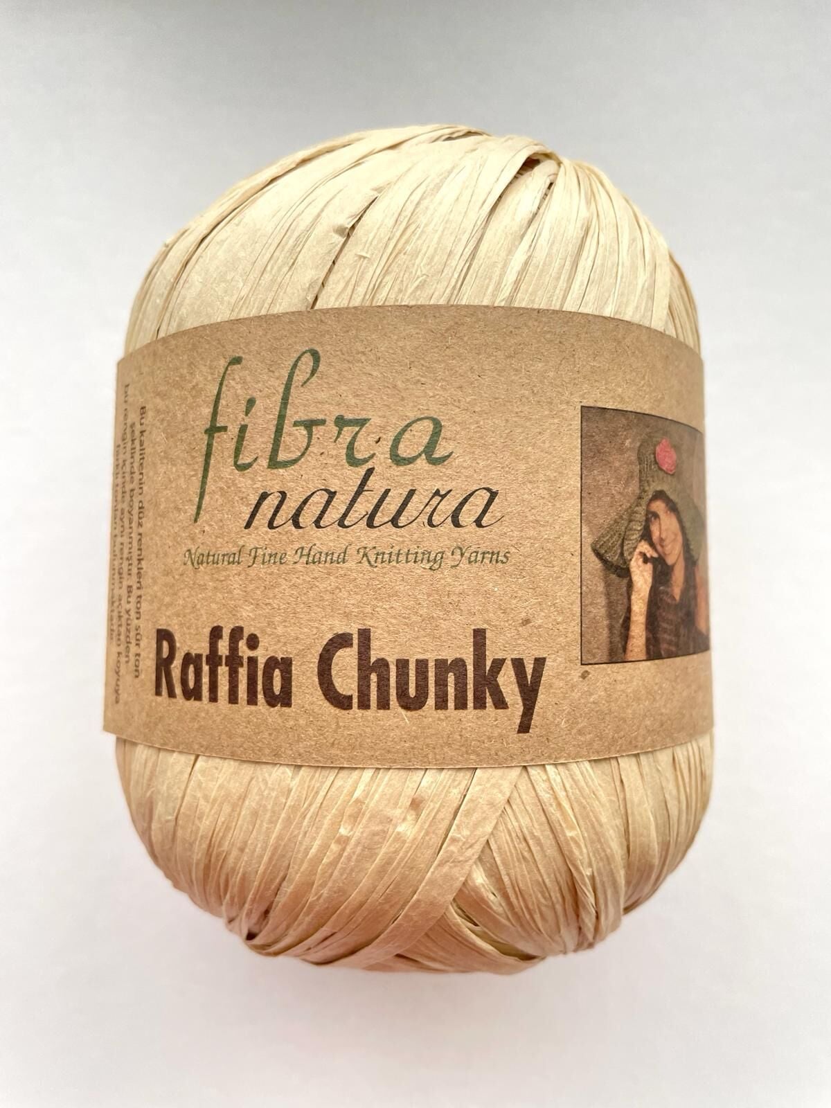 FİBRA NATURA RAFFİA CHUNKY KESE KAĞIDI 114-16
