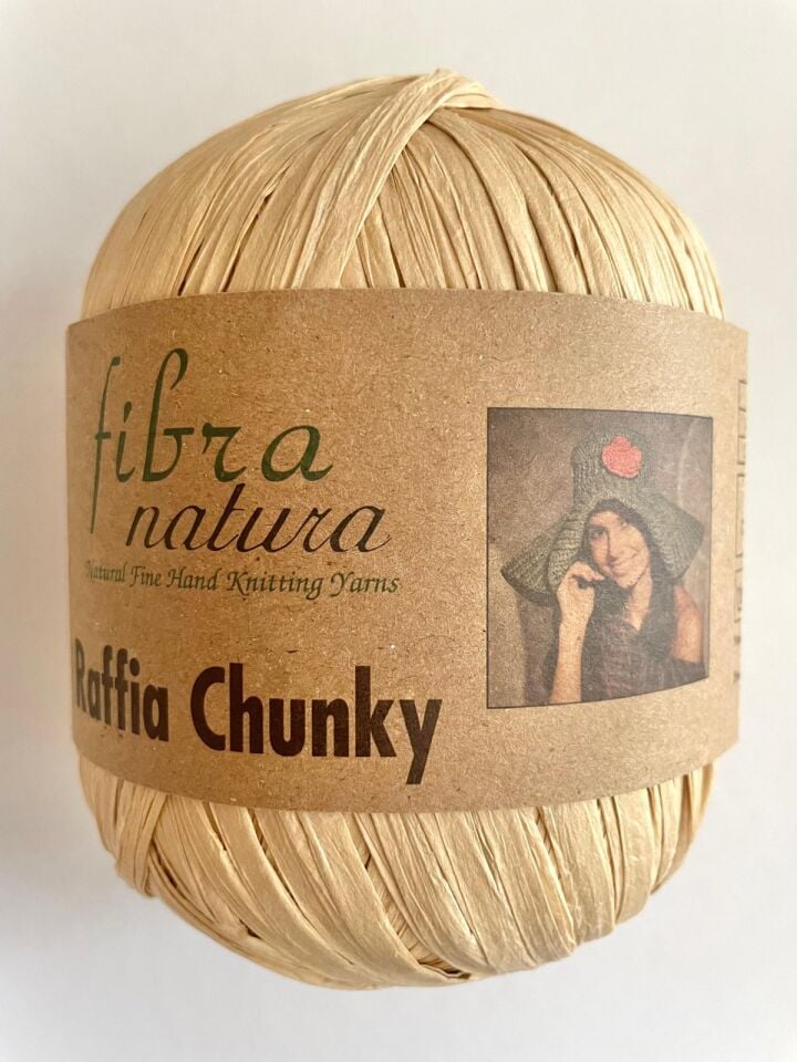 FİBRA NATURA RAFFİA CHUNKY KESE KAĞIDI 114-17