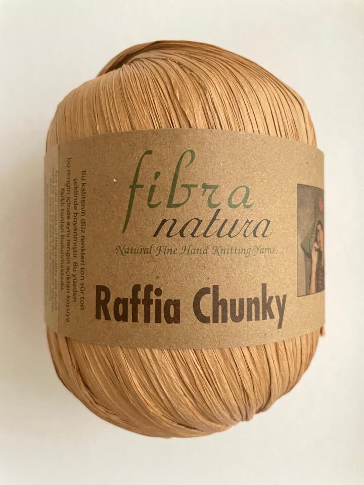FİBRA NATURA RAFFİA CHUNKY KESE KAĞIDI 114-18