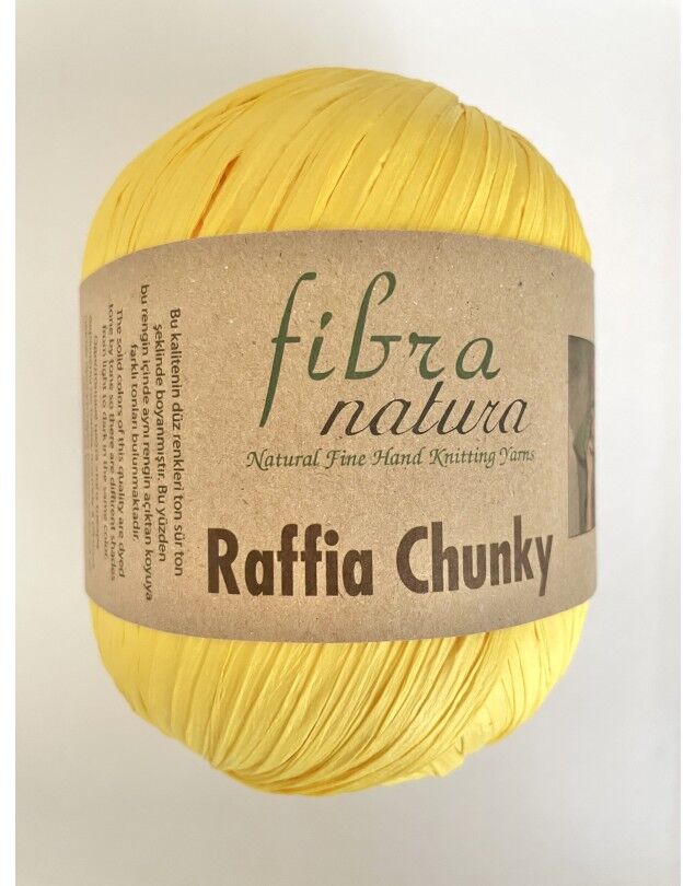 RAFFİA CHUNKY SARI 114-24