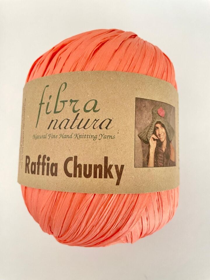 FİBRA NATURA RAFFİA CHUNKY TURUNCU 114-27