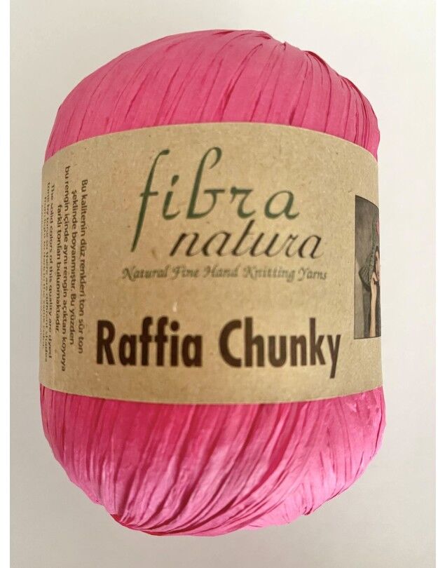 RAFFİA CHUNKY PEMBE 114-31