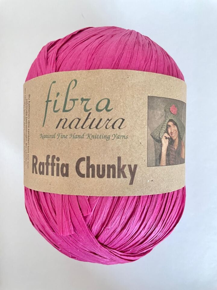 RAFFİA CHUNKY PEMBE 114-33