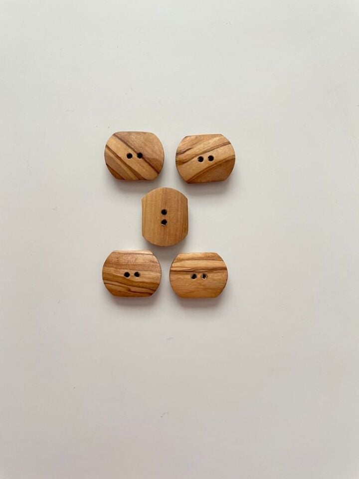 AHŞAP DÜĞME 5 ADET