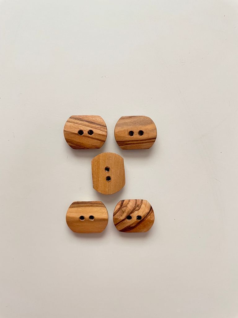 AHŞAP DÜĞME 5 ADET