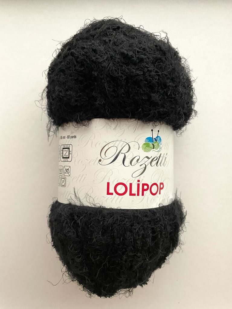 ROZETTİ LOLİPOP SİYAH 20933