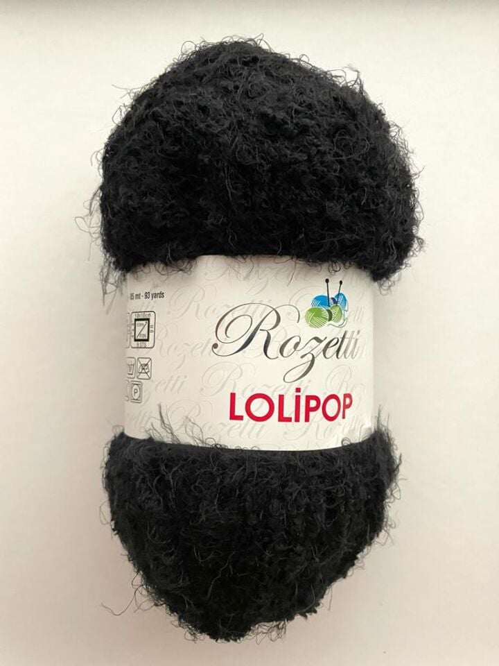 ROZETTİ LOLİPOP SİYAH 20933