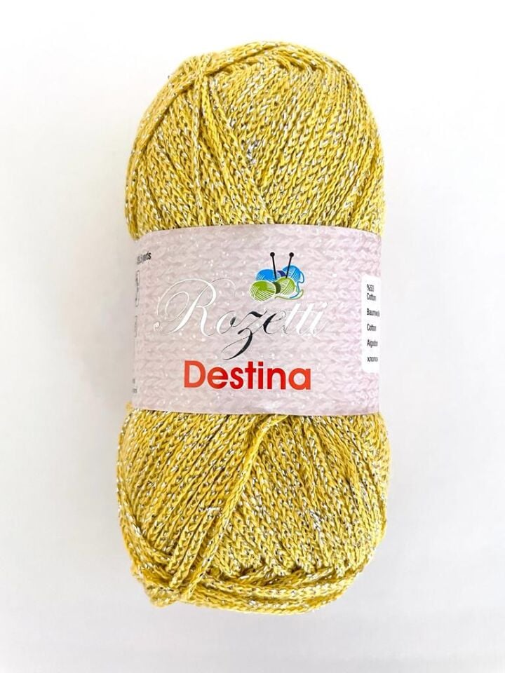 ROZETTİ DESTİNA SARI 45030