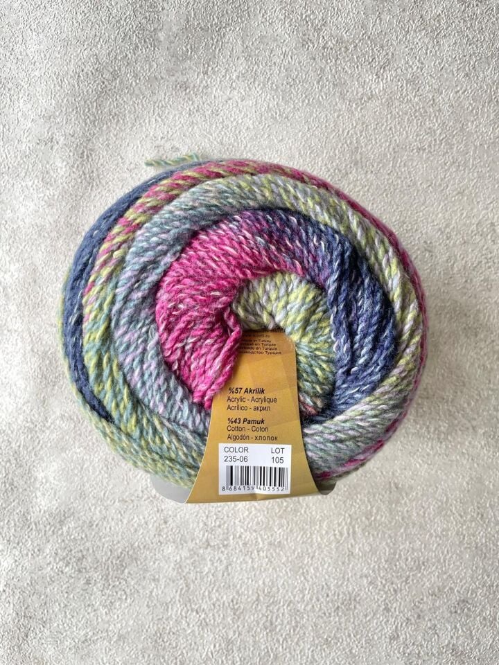 PUZZLE COMFORT PEMBE LACİVERT 235-06