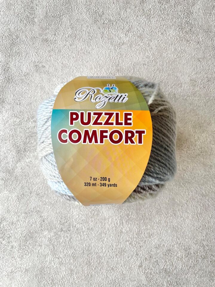 ROZETTİ PUZZLE COMFORT BEBEK MAVİ GRİ 235-07