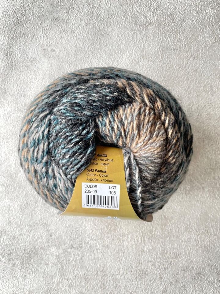 PUZZLE COMFORT SİYAH TURKUAZ 235-09