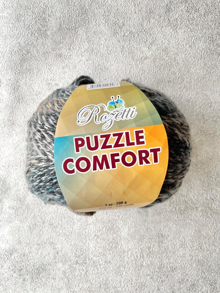 ROZETTİ PUZZLE COMFORT SİYAH TURKUAZ 235-09