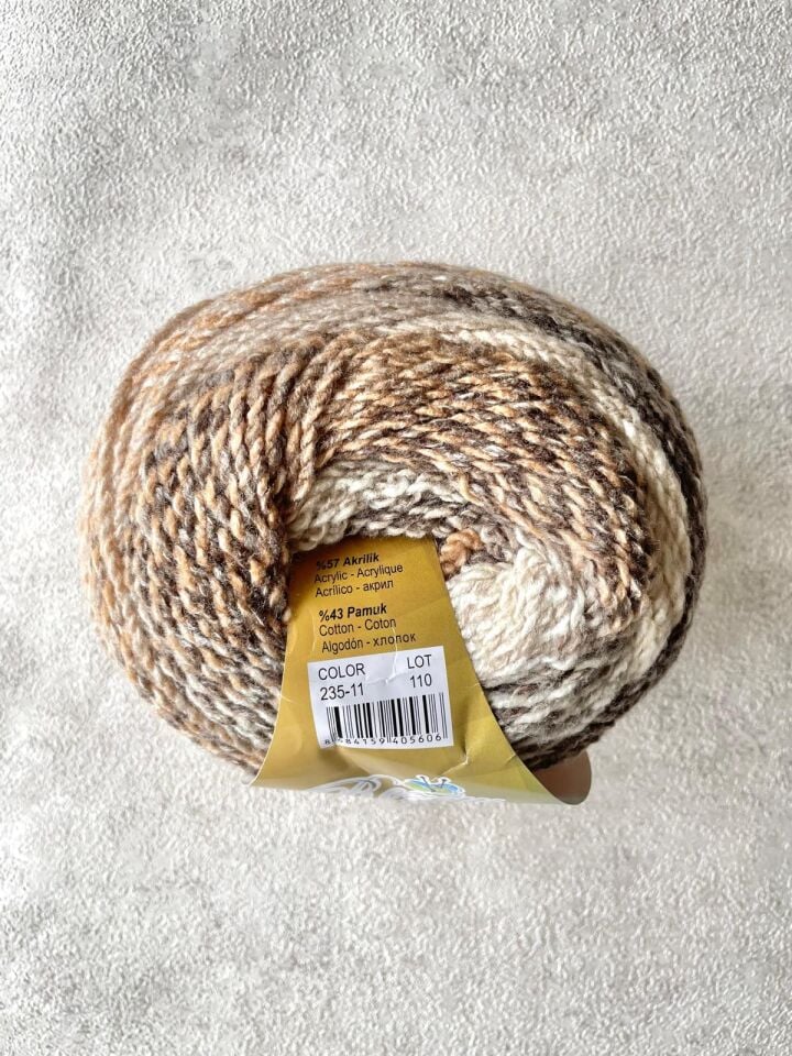 ROZETTİ PUZZLE COMFORT KAHVE  EKRU 235-11