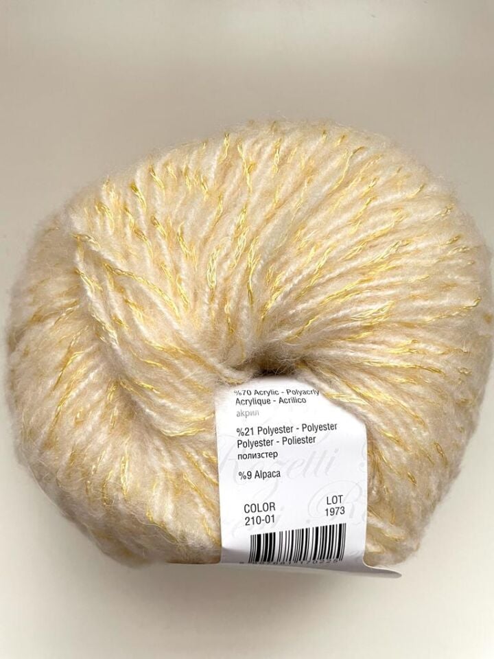 ROZETTİ HONEY EKRU SARI 21001