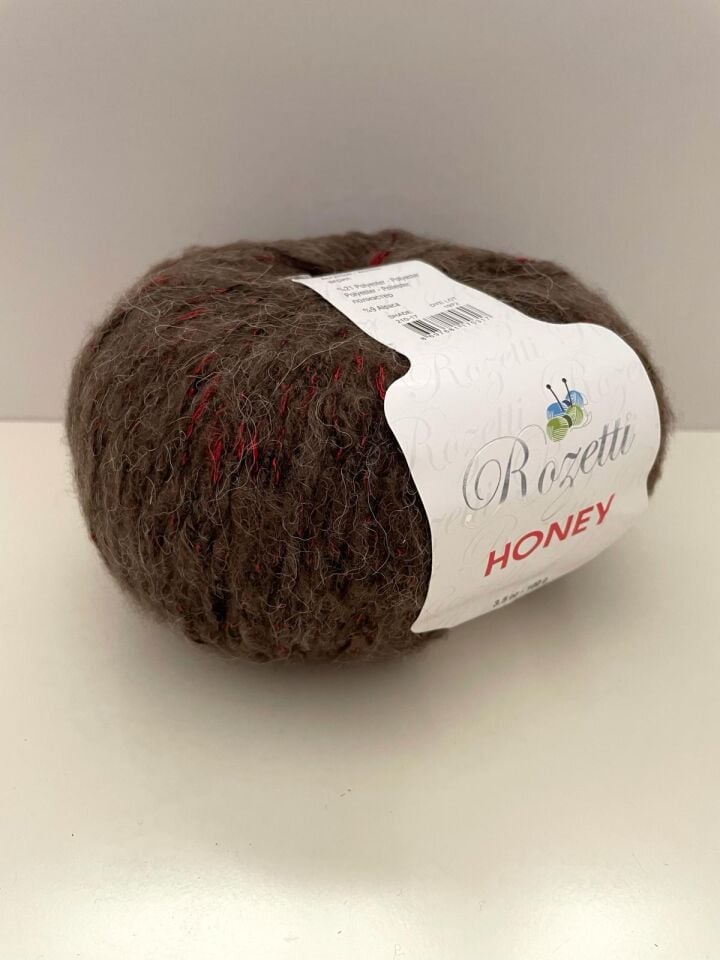 ROZETTİ HONEY KAHVE KIRMIZI 21017
