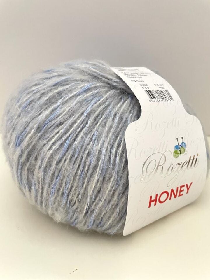ROZETTİ HONEY MAVİ GÜMÜŞ 21021