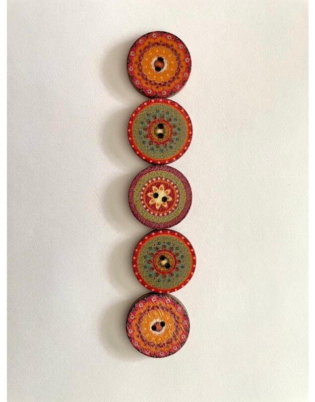 MANDALA DÜĞME 2CM 05003