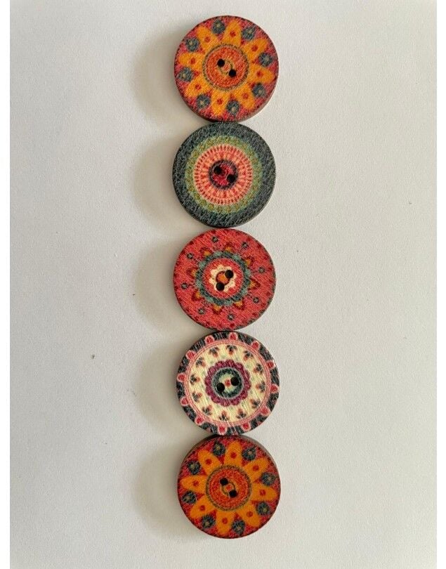 MANDALA DÜĞME 2CM 05005