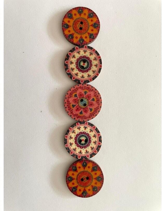 MANDALA DÜĞME 2CM 05006