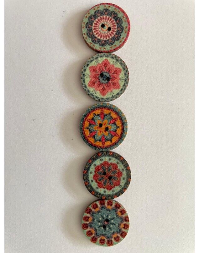 MANDALA DÜĞME 2CM 05007