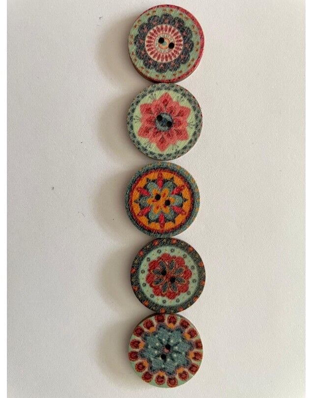 MANDALA DÜĞME 2CM 05007