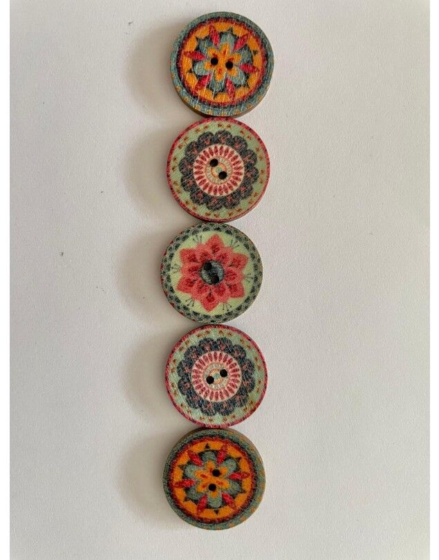 MANDALA DÜĞME 2CM 05008