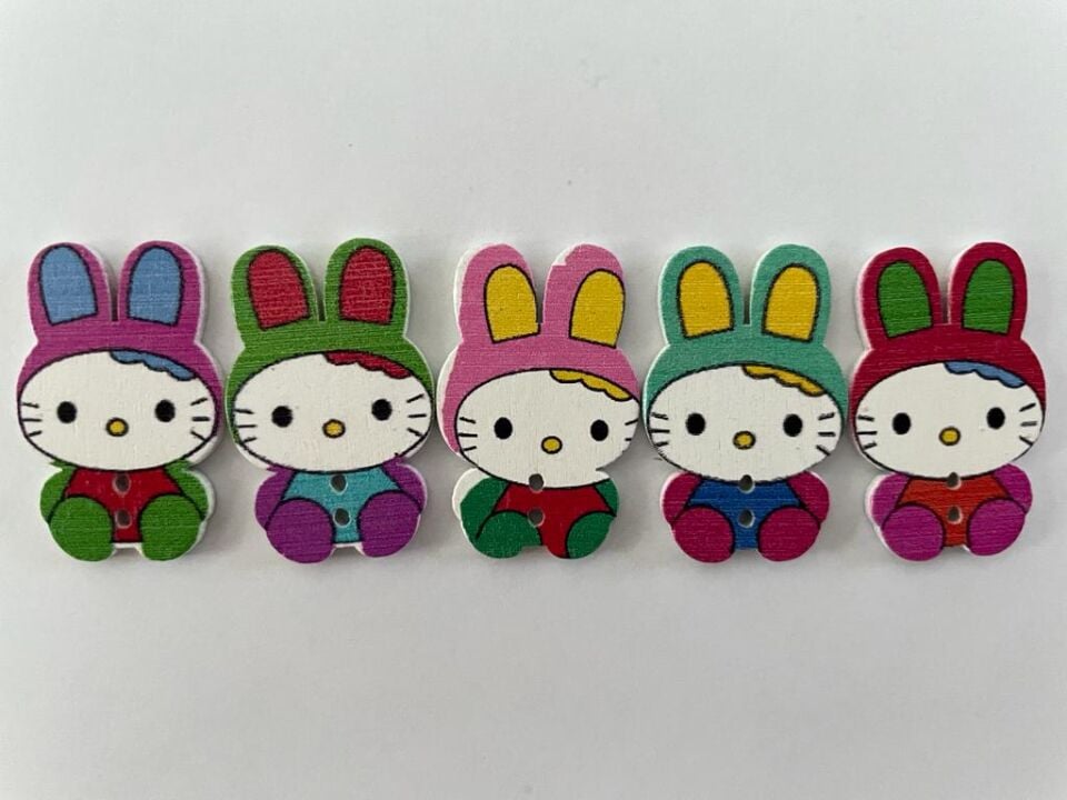 TAVŞAN DÜĞME 5 ADET