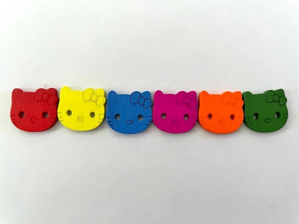 KEDİ DÜĞME 6 ADET