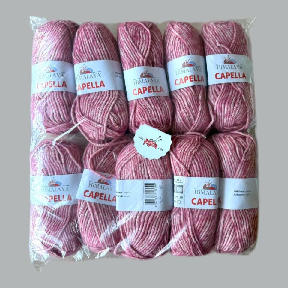 CAPELLA PEMBE 10 ADET NO:20