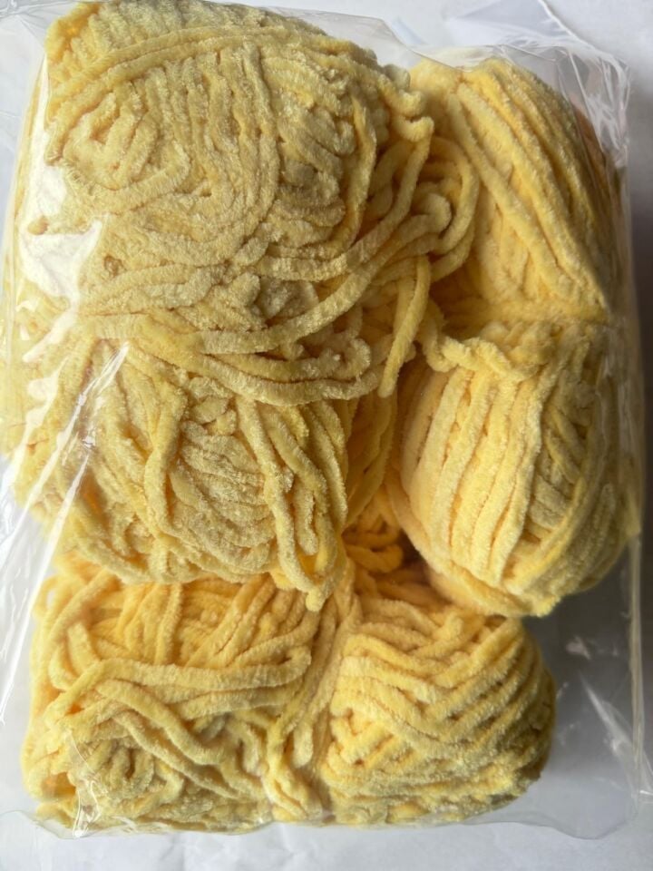 FASHION PLUS KADİFE SARI 410 GR NO 379