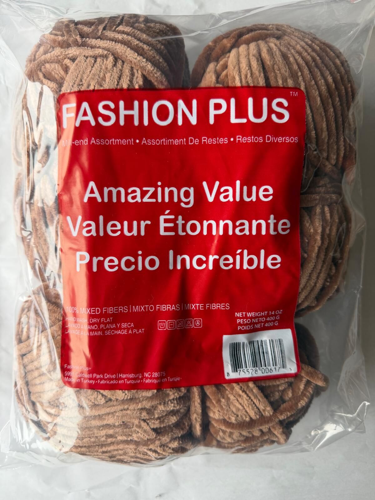 FASHION PLUS KADİFE  470 GR KAHVERENGİ  NO 385