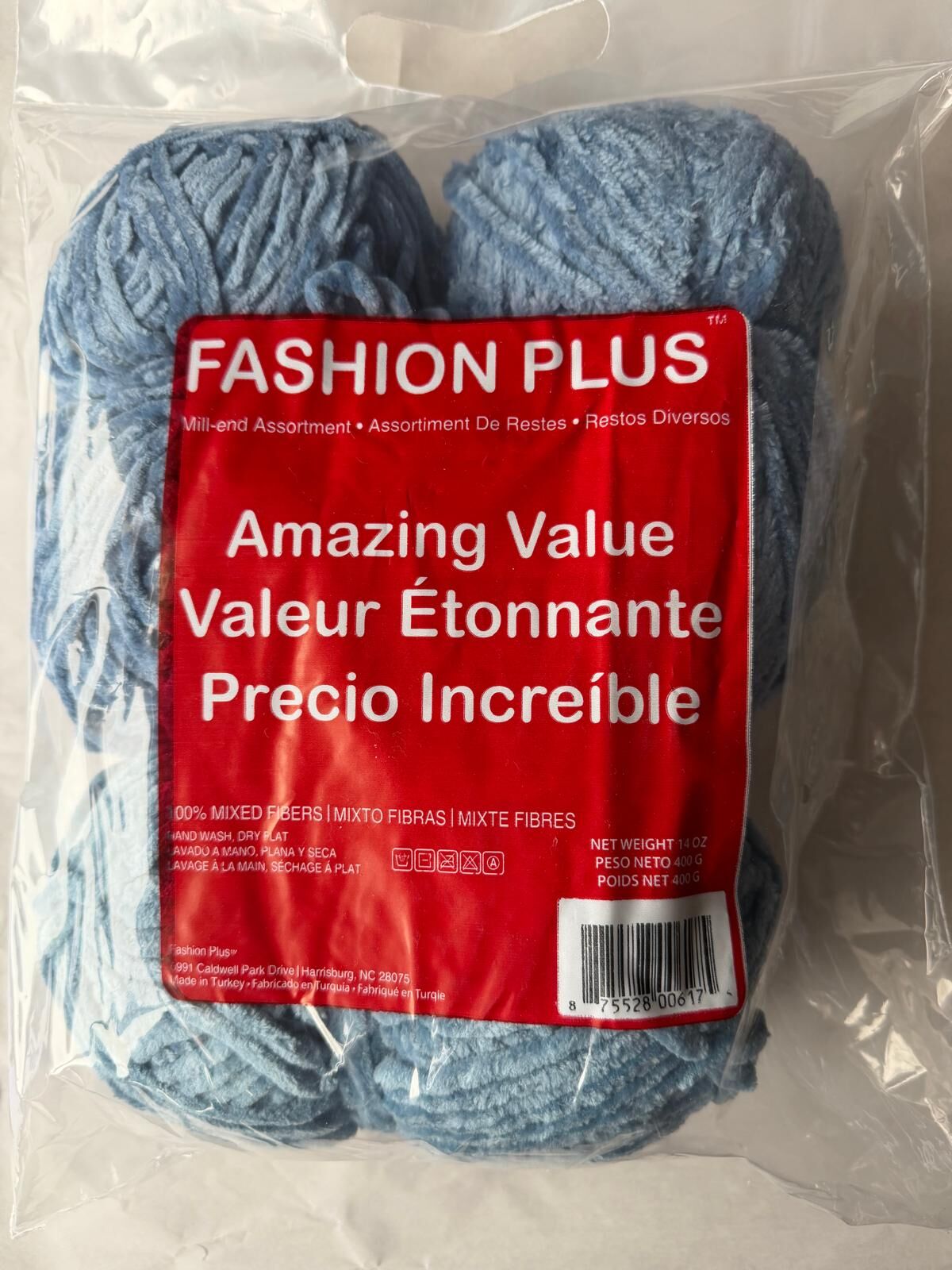 FASHION PLUS KADİFE 370 GR MAVİ NO 394