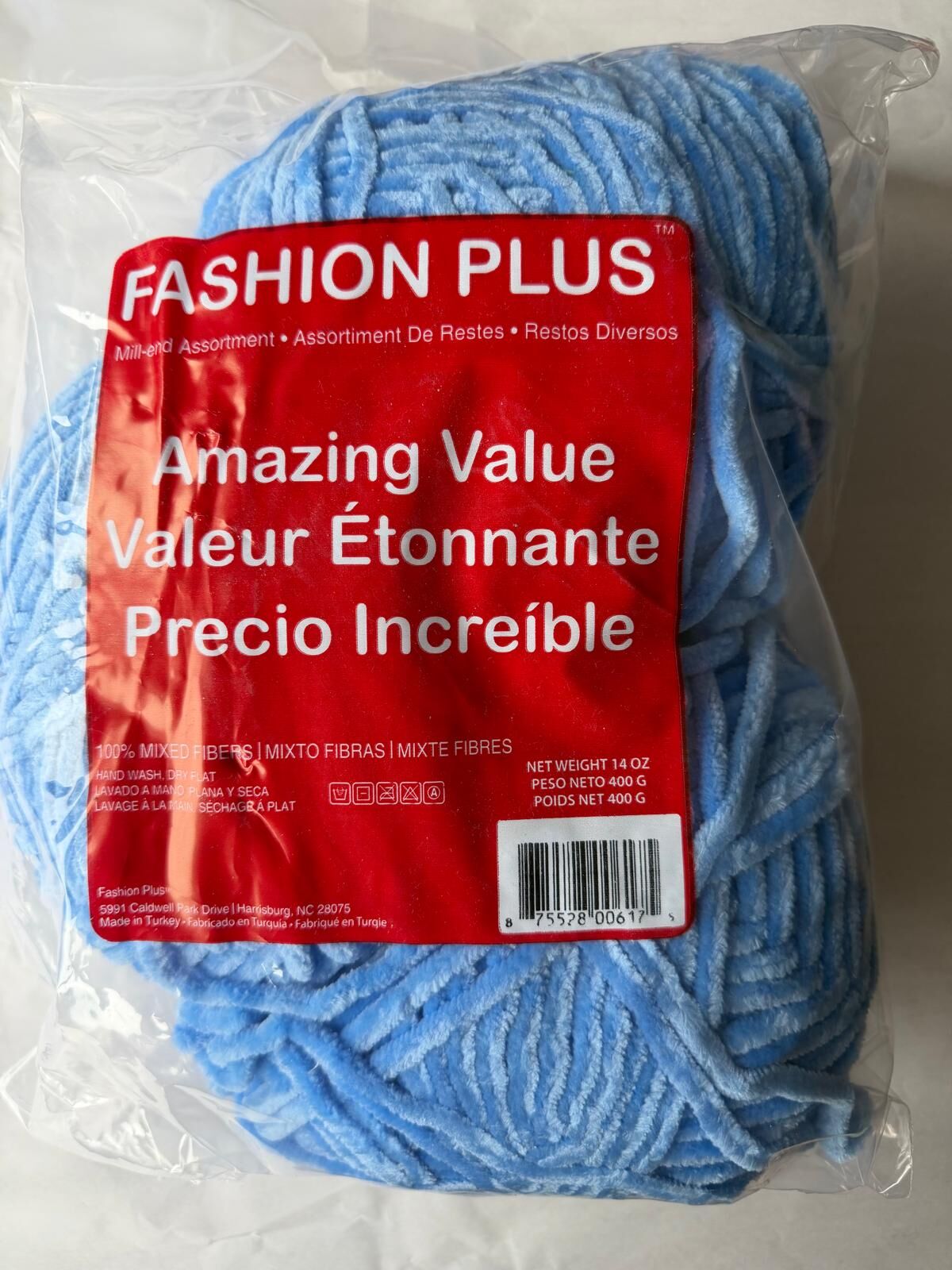 FASHION PLUS KADİFE 460 GRCAM MAVİ NO 395