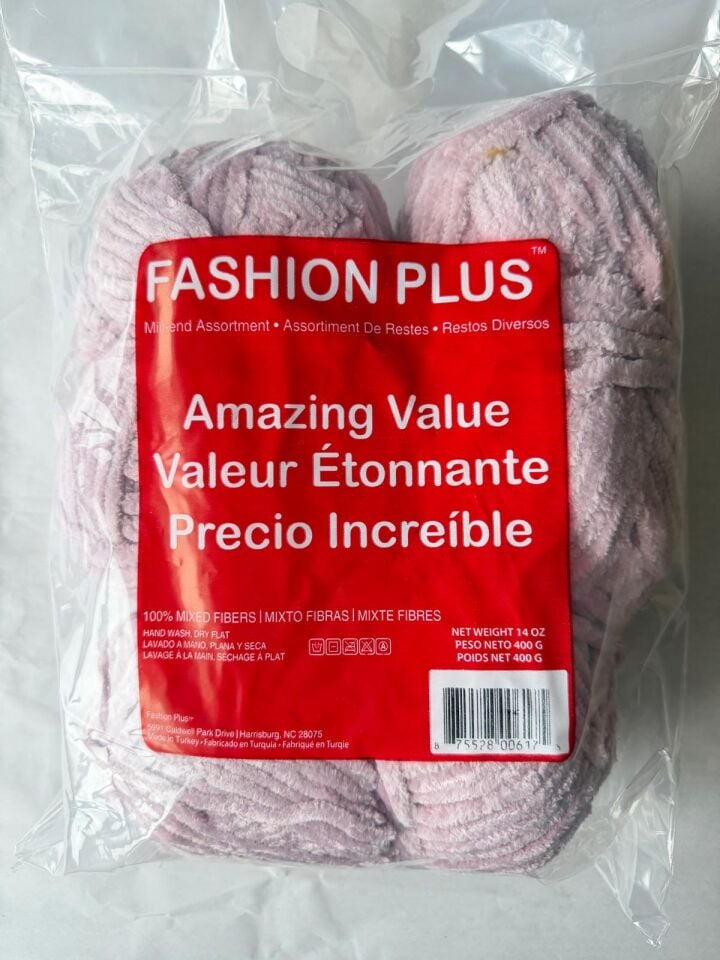 FASHION PLUS KADİFE 500 GR PEMBE NO 400