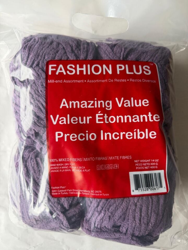 FASHION PLUS KADİFE 450 GR MOR NO 401