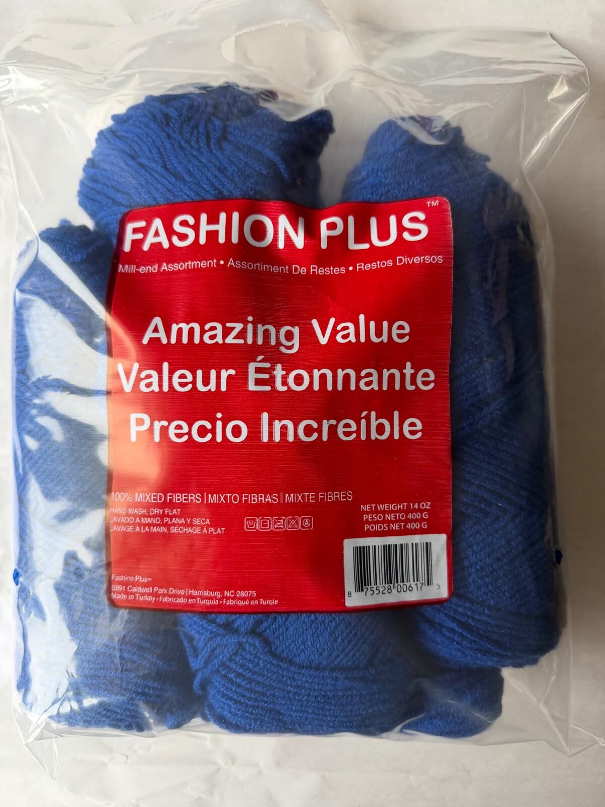 FASHION PLUS AMERİKAN 460 GR SAKS MAVİ NO 403