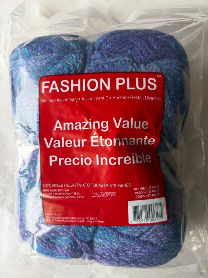 FASHION PLUS 380 GR PUZZLE MAVİ  NO 404