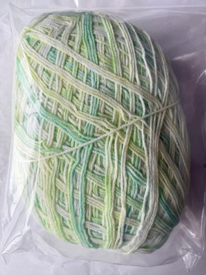 FASHION PLUS EBRULİ 400 GR YEŞİL SARI NO 407