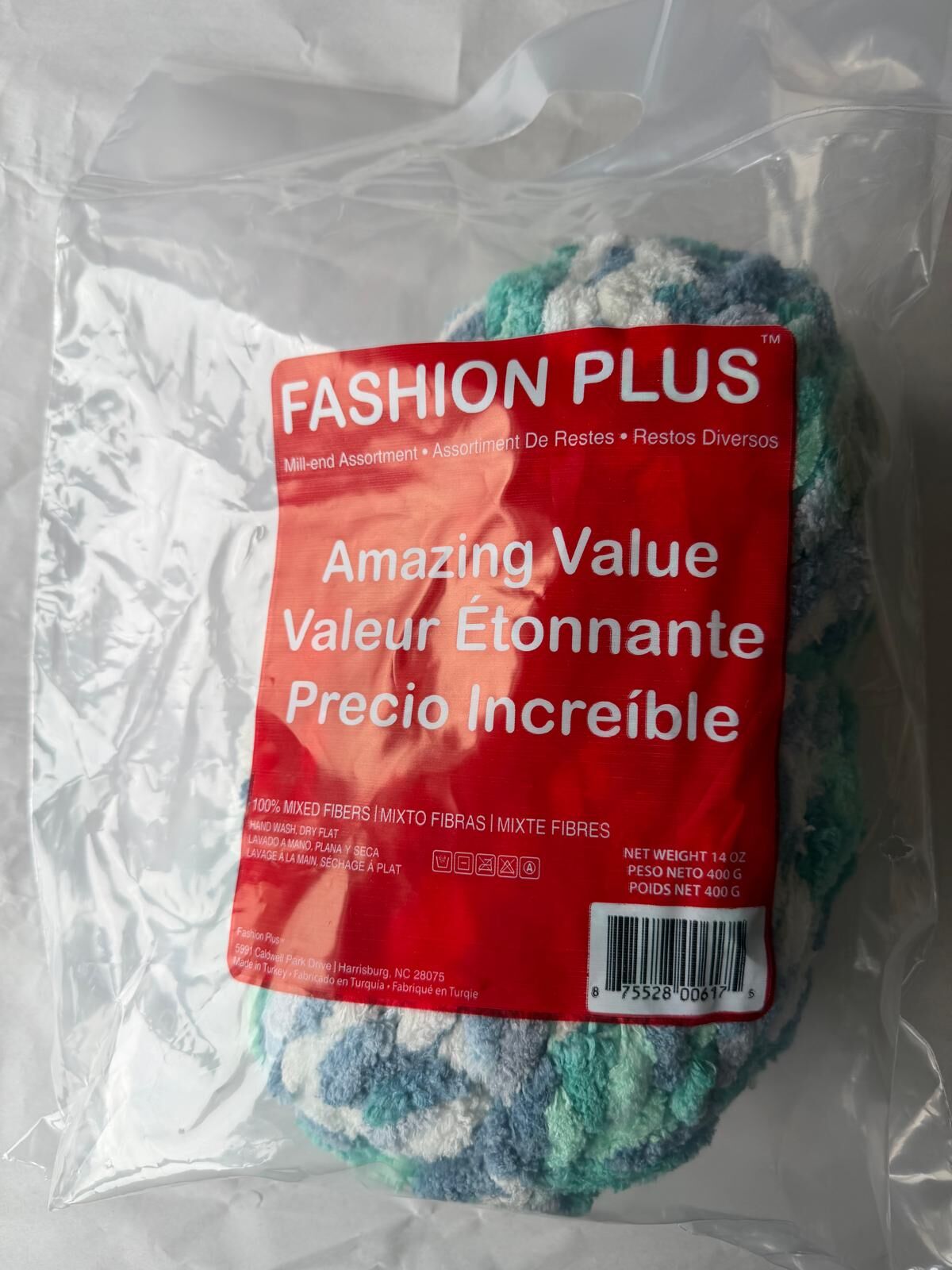 FASHION PLUS YO YO 455 GR YEŞİL MAVİ NO 408