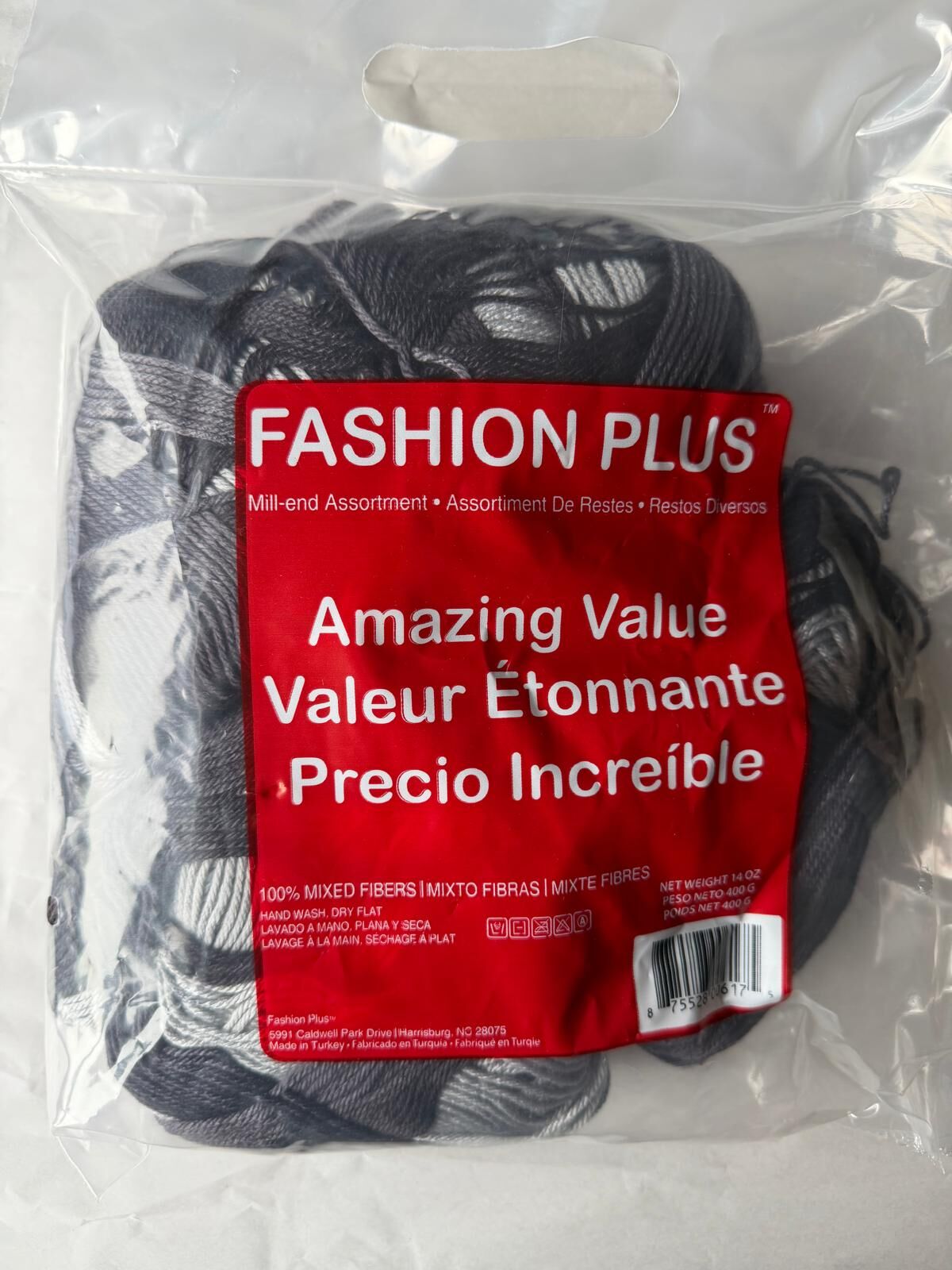 FASHION PLUS 415 GR EBRULİ SİYAH GRİ NO 410