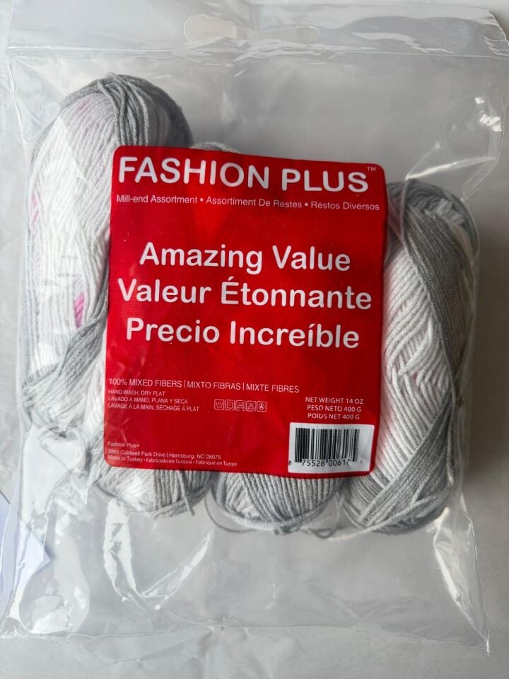 FASHION PLUS 425 GR GRİ PEMBE NO 414