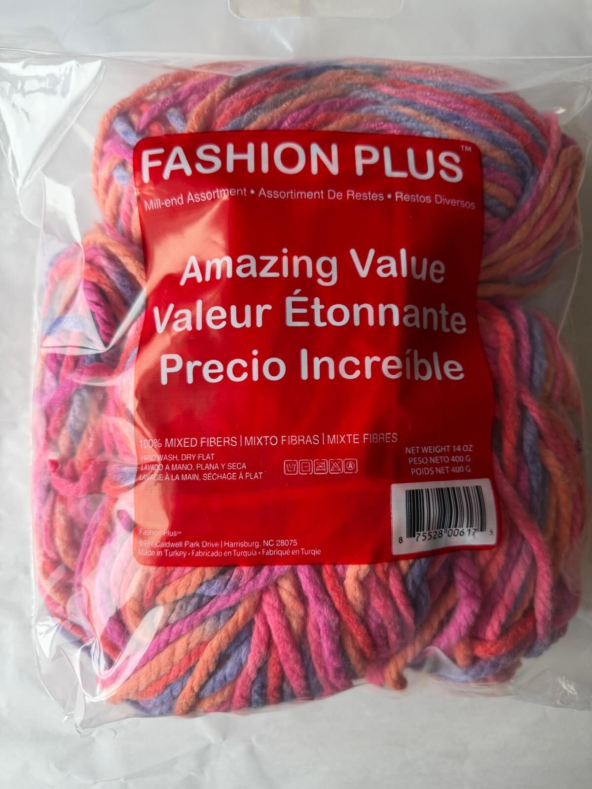 FASHION PLUS 450 GR COMBO PEMBE NO 421