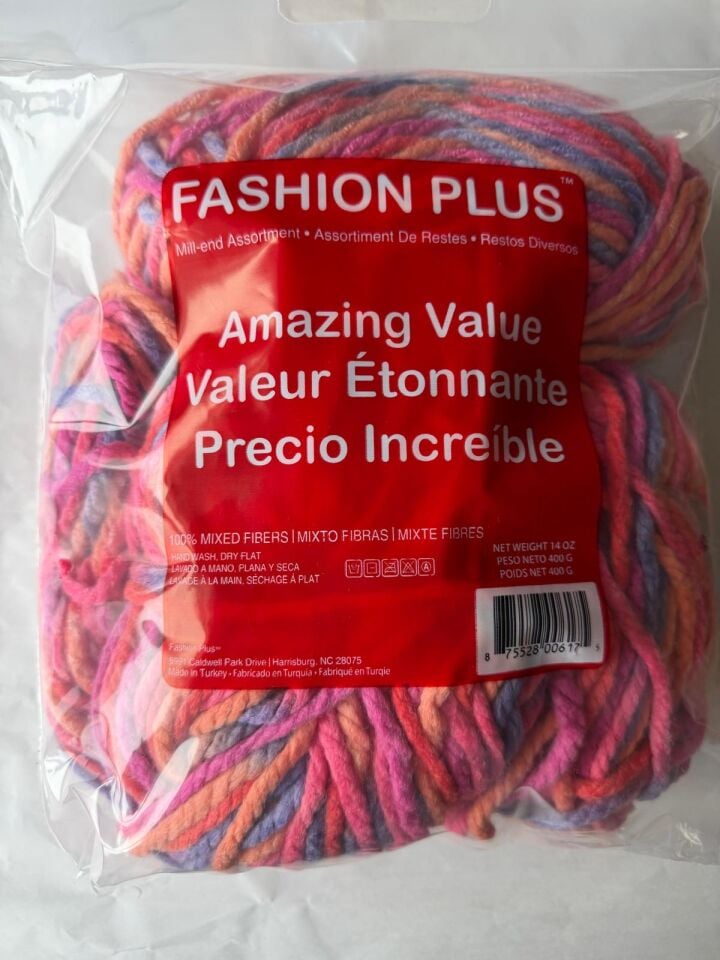 FASHION PLUS 450 GR COMBO PEMBE NO 421