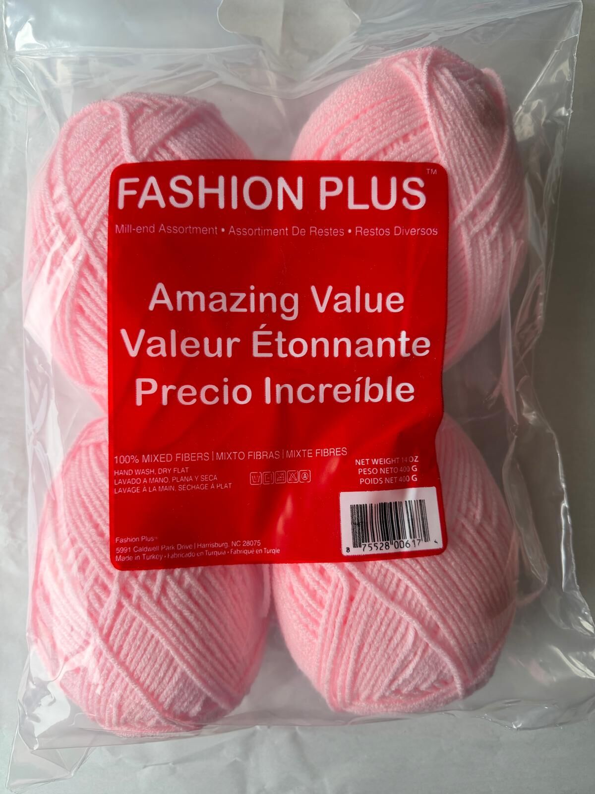 FASHION PLUS 455 GR PEMBE NO 422