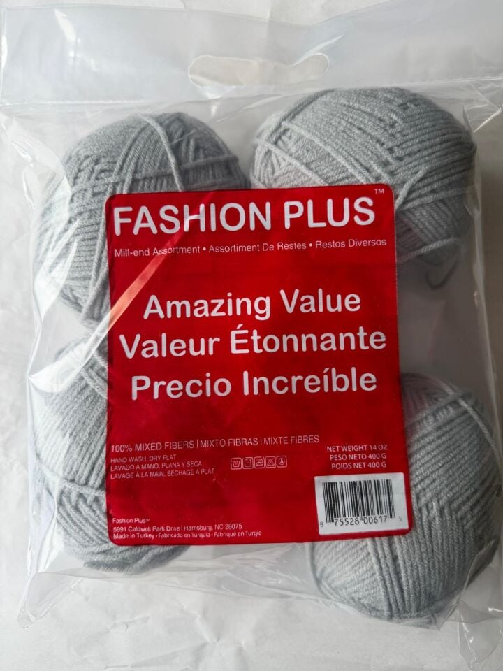 FASHION PLUS 450 GR GRİ NO 428