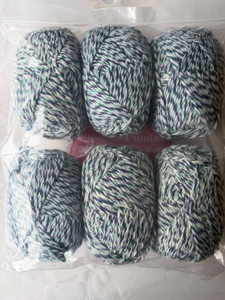 FASHION PLUS 490 GR EBRULİ YEŞİL LACİVERT  NO 432