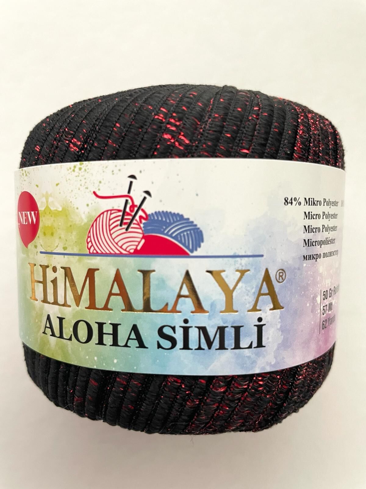 HİMALAYA ALOHA SİMLİ KIRMIZI SİYAH 12804