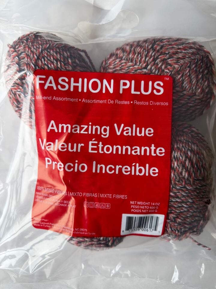 FASHION PLUS 260 GR EBRULİ SİYAH KIRMIZI NO 434