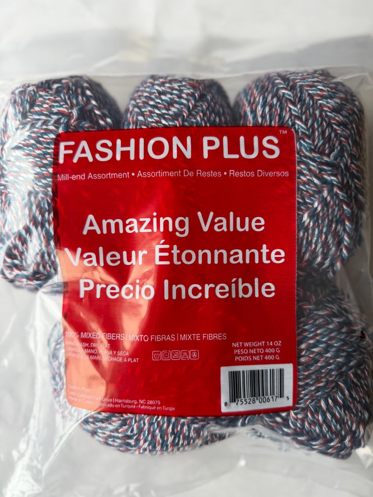 FASHION PLUS 450-500 GR EBRULİ KIRMIZI YEŞİL NO 435