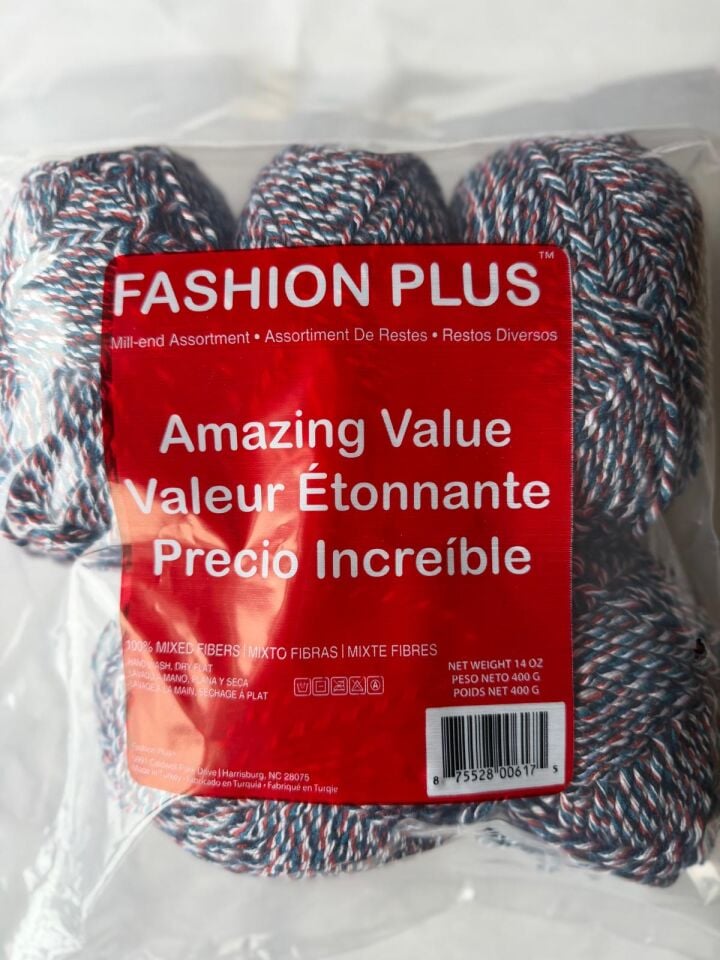 FASHION PLUS 450-500 GR EBRULİ KIRMIZI YEŞİL NO 435